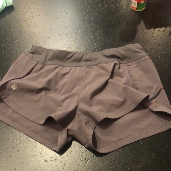Youth size 12 (fits like women’s 2) gray shorts - Picture 1 of 3